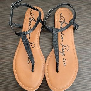 American Rag black sandals